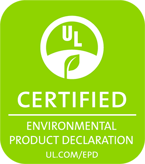 UL Certified Environmental Product Declaration logo
